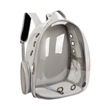 Maxbell Cat Backpack Carrier Cage Pet Travel Carrying Bag for Hiking Outdoor Walking gray