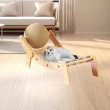 Maxbell Cat Scratcher Training Toy Sturdy Cat Lounge Bed for Rest Play Grinding Claw Cat scratch ball