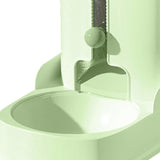 Maxbell Automatic Dog Feeder Pet Food Bowl Dish for Chinchilla Kitten Animal Green