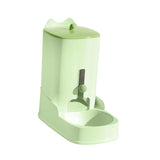 Maxbell Automatic Dog Feeder Pet Food Bowl Dish for Chinchilla Kitten Animal Green