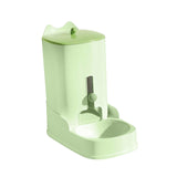 Maxbell Automatic Dog Feeder Pet Food Bowl Dish for Chinchilla Kitten Animal Green