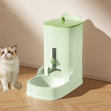 Maxbell Automatic Dog Feeder Pet Food Bowl Dish for Chinchilla Kitten Animal Green