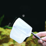 Maxbell Aquarium Fish Net Sludge Food Retractable Strong Telescopic Pond Skimmer Net Square Small