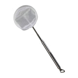 Maxbell Aquarium Fish Net Sludge Food Retractable Strong Telescopic Pond Skimmer Net Circle Small