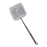 Maxbell Aquarium Fish Net Sludge Food Retractable Strong Telescopic Pond Skimmer Net Square Large