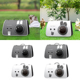 Maxbell Pet Travel Carrier Protable Small Dog Travel Carrier for Hiking Camping Cats S gray