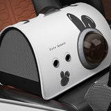 Maxbell Pet Travel Carrier Protable Small Dog Travel Carrier for Hiking Camping Cats S gray