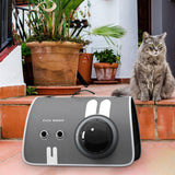 Maxbell Pet Travel Carrier Protable Small Dog Travel Carrier for Hiking Camping Cats S gray