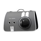 Maxbell Pet Travel Carrier Protable Small Dog Travel Carrier for Hiking Camping Cats L gray