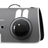 Maxbell Pet Travel Carrier Protable Small Dog Travel Carrier for Hiking Camping Cats L gray