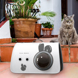 Maxbell Pet Travel Carrier Protable Small Dog Travel Carrier for Hiking Camping Cats S white