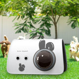 Maxbell Pet Travel Carrier Protable Small Dog Travel Carrier for Hiking Camping Cats L white