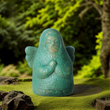 Maxbell Mini Goddess Hylia Statue Aquarium Decor Miniature Realistic Plant Pot Decor
