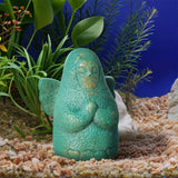 Maxbell Mini Goddess Hylia Statue Aquarium Decor Miniature Realistic Plant Pot Decor