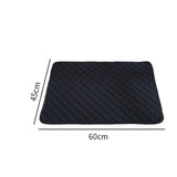 Maxbell Washable Pee Pad for Dogs Soft Lightweight Dog Mat for Bunny Bed Pad Playpen M