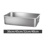 Maxbell Open Top Pet Litter Box Pet Supplies for Indoor Cats with Handles Cat Toilet 36x27x10cm