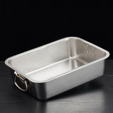 Maxbell Open Top Pet Litter Box Pet Supplies for Indoor Cats with Handles Cat Toilet 45x35x10cm