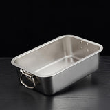 Maxbell Open Top Pet Litter Box Pet Supplies for Indoor Cats with Handles Cat Toilet 32x22x10cm