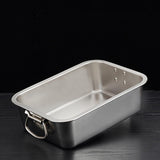 Maxbell Open Top Pet Litter Box Pet Supplies for Indoor Cats with Handles Cat Toilet 40x30x10cm