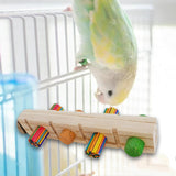 Maxbell Parrot Chewing Bird Toys Play Stand Parrot Cage Bite Toys for Budgies Pet Toy Colorful