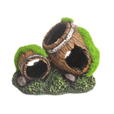 Maxbell Fish Tank Landscaping Decoration Rock Cave House Aquarium Landscape Ornament 11.5x6.5x8.5cm