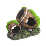 Maxbell Fish Tank Landscaping Decoration Rock Cave House Aquarium Landscape Ornament 11.5x6.5x8.5cm