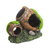 Maxbell Fish Tank Landscaping Decoration Rock Cave House Aquarium Landscape Ornament 14x9x11cm