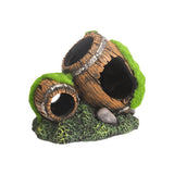 Maxbell Fish Tank Landscaping Decoration Rock Cave House Aquarium Landscape Ornament 14x9x11cm