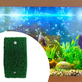 Maxbell Turtle Basking Platform Artificial Grass Turtle Ramp for Frog Bearded Dragon S
