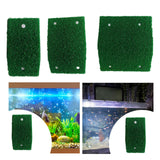 Maxbell Turtle Basking Platform Artificial Grass Turtle Ramp for Frog Bearded Dragon S