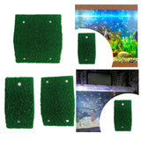 Maxbell Turtle Basking Platform Artificial Grass Turtle Ramp for Frog Bearded Dragon S