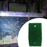 Maxbell Turtle Basking Platform Artificial Grass Turtle Ramp for Frog Bearded Dragon S