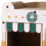 Maxbell Cat Cardboard House Portable Pet Supplies Cat Scratching Board Grinding Claw