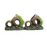 Maxbell Aquarium Decoration Fish Tank Accessories Fish Garden Pond Aquarium Ornament 11.5x6.5x8.5cm
