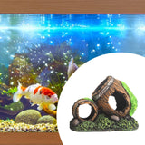 Maxbell Aquarium Decoration Fish Tank Accessories Fish Garden Pond Aquarium Ornament 11.5x6.5x8.5cm