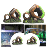 Maxbell Aquarium Decoration Fish Tank Accessories Fish Garden Pond Aquarium Ornament 11.5x6.5x8.5cm