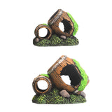 Maxbell Aquarium Decoration Fish Tank Accessories Fish Garden Pond Aquarium Ornament 11.5x6.5x8.5cm