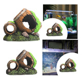Maxbell Aquarium Decoration Fish Tank Accessories Fish Garden Pond Aquarium Ornament 11.5x6.5x8.5cm