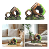 Maxbell Aquarium Decoration Fish Tank Accessories Fish Garden Pond Aquarium Ornament 11.5x6.5x8.5cm