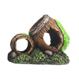 Maxbell Aquarium Decoration Fish Tank Accessories Fish Garden Pond Aquarium Ornament 11.5x6.5x8.5cm