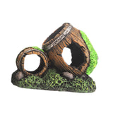Maxbell Aquarium Decoration Fish Tank Accessories Fish Garden Pond Aquarium Ornament 11.5x6.5x8.5cm