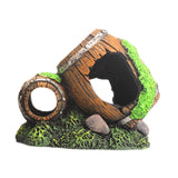 Maxbell Aquarium Decoration Fish Tank Accessories Fish Garden Pond Aquarium Ornament 14x9x11cm