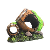 Maxbell Aquarium Decoration Fish Tank Accessories Fish Garden Pond Aquarium Ornament 14x9x11cm