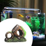 Maxbell Aquarium Decoration Fish Tank Accessories Fish Garden Pond Aquarium Ornament 14x9x11cm