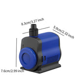 Maxbell Submersible Pump Mini Water Pump for Fish Tank Water Circulation Pool