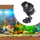 Maxbell Fish Tank Pump Quiet Aquarium Wave Making Pump for Aquariums Fish Tank Ponds Single head