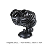 Maxbell Fish Tank Pump Quiet Aquarium Wave Making Pump for Aquariums Fish Tank Ponds Double head