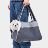 Maxbell Cat Soft Sided Carriers Travel Use for Kitty Small and Medium Cats Small Dog Blue
