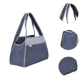 Maxbell Cat Soft Sided Carriers Travel Use for Kitty Small and Medium Cats Small Dog Blue