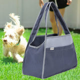 Maxbell Cat Soft Sided Carriers Travel Use for Kitty Small and Medium Cats Small Dog Blue